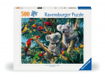 Pusle Ravensburger Koalas On A Tree, 36 cm x 49 cm, 500 tk, mitmev&auml;rviline