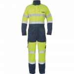 T&ouml;&ouml;kombinesoon meeste Cerva Multinorm Pick PM HV, sinine v./kollane v., 4XL suurus