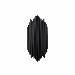 Valgusti seinale Opviq Kara 13345, E14, 1 x 40 W, must v.
