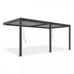 Aiatelk Pergola Elegance Wall, 600 x 256 cm, antratsiit v./helehall v.