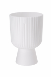 Lillepott Form Plastic KELI MIKA 5125-011, plastik, valge