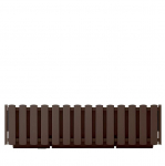 Lillepott Prosperplast BOARDEE FENCYCASE DDEF600-R222, plastik, 58 cm x 18 cm, &Oslash; 58 cm, pruun v.