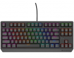 Juhtmega m&auml;nguriklaviatuur Genesis Thor 230 TKL Lite, Inglise (US), must