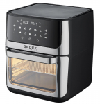 Kuuma&otilde;hufrit&uuml;&uuml;r Brock DA 1000 BK, h&otilde;be v./must v., 1800 W, 12 l