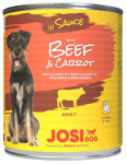 M&auml;rg koeratoit Josera JosiDog In Sauce, veiseliha/porgand, 0.830 kg
