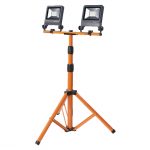 Ehitusvalgusti koos statiiviga, alus Osram, 60 W, 6000 lm, 4000 &deg;K, IP65, hall
