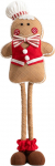 J&otilde;uludekoratsioon, "Piparkook" Homla Cookie 242550, 75 cm, valge/punane/pruun