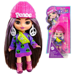 Nukk aksessuaaridega Mattel Barbie Extra Mini Minis, 8.5 cm, roosa