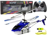 Rc helikopter Syma S107G, sinine v./valge v.