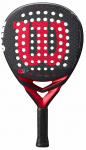 Padeli reket Wilson Bela V3, must/punane