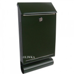 Postkast A-4T, roheline v., 6 cm x 22.5 cm x 42 cm