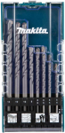 Betooni puur, komplekt Makita D-77126, betoon, keermega, silindriline, 4-12 mm x 15 cm