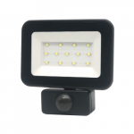 Prožektor liikumisanduriga, seinakinnitus Tope Tama, 10 W, 1200 lm, 4000 &deg;K, IP65, must v.