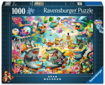 Pusle Ravensburger Ocean Lounge, 50 cm x 70 cm, 1000 tk, mitmev&auml;rviline