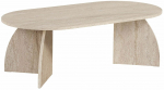 Kohvilaud Nordure Melina, travertine v., 60 cm x 120 cm x 40 cm