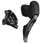Piduriketas, komplekt Shimano IRX8251DRRDSC170A, metall, must v., 2 tk