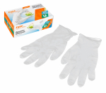 Kindad lateks Simple Solution 00957, valge v., M, 100 tk