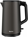 Kahjustatud pakendiga toode. Elektriline veekeetja Tefal Double Layer KI583E10, 1.5 l, tumehall v.