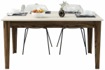 Laud Kalune Design Milan 898, p&auml;hklipuu v./travertine v., 88 cm x 145 cm x 75 cm