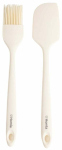 Kondiitritoodete spaatel, komplekt Homla Mollis 243921, 28 cm, hele pruun - ecru, 2 tk