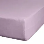 Voodilina Premium, pastelne roosa v., 160 x 200 cm, kummiga