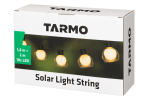 J&otilde;ulutuled Tarmo Dome, 1.8 m, soe valge v., 10 LED, Valge v./Must v.