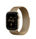 Nutikell Apple Watch Series 12 GPS + Cellular 46mm MJGV4ET/A, radiant gold titaanist korpus koos radiant gold milanese loop rihmaga - M/L