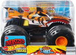M&auml;nguauto Mattel Hot Wheels Monster Trucks Tiger Shark JDR02, 1:24, oranž v.