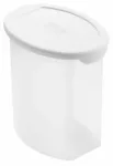 Kuivaine konteiner Heidrun, 1 l, 10 cm x 14 cm, valge v.