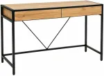 Kirjutuslaud sahtlitega Akord Furniture Factory Loft Pure, 124 cm x 50 cm, 80 cm, oak craft v.