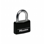 Riputatav ukselukk Masterlock 9150EURDBLK, must v., 50 mm