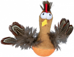 Pehme m&auml;nguasi kassidele Trixie Bobo Chiken, pruun v./must v., 10 cm