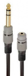 Juhe Gembird Jack 6.3, 3.5mm female, 0.2 m