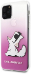Telefoni &uuml;mbris Karl Lagerfeld, roosa v., Apple