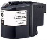 Printerikassett Brother LC22EBK, must v.