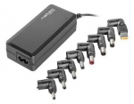 S&uuml;learvuti laadija Natec Universal AC Laptop Power Adapter Black, 65 W