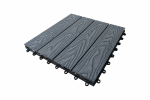 WPC terrassiplaat Garden Center, 30 cm x 30 cm x 2.2 cm, hall v.
