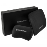 Istmepadi Noblechairs Memory Foam Cushion Set, must v., 30 cm x 8.5 cm, 2 tk