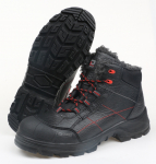 Talvesaapad universaalne Pesso Arctic S3, ilma s&auml;&auml;reosata, soojustusega, must/punane, 42 suurus