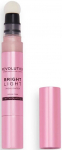 Highlighter Makeup Revolution London Bright Light, roosa v., beam pink, 3 ml