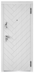 Korteri v&auml;lisuks Okko JM02, parempoolne, valge v./hall v., 205 x 86 x 7 cm