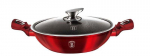 Pott Berlinger Haus Metallic Line Burgundy, 30 cm, 4.8 l, punane v.
