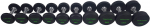 Raskuste komplekt Tunturi Pro PU Dumbbells, 132 kg