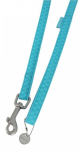 Koera rihm Zolux Mac Leather 435168TUR, t&uuml;rkiissinine, 1.2m x 2cm