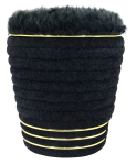 Tumba Kayoom Doric 335 76SMS-BLK, kuldne v./must v., 42 cm x 42 cm x 50 cm