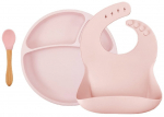 N&otilde;ude komplekt MiniKoioi Blw II 101070020, Alates 6 kuust, puit/silikoon, roosa v.