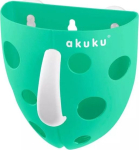 Vanni m&auml;nguasjade korraldaja Akuku Bath Organizer, roheline v.