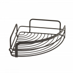 Vanniriiul Metaltex Origin Lava, 20 cm x 6 cm x 20 cm, must v.