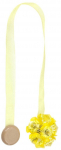 Magnetiga kardinahoidja Flower, 4.5 cm, kollane