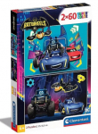 Pusle Clementoni Batwheels 2in1, 18.5 cm x 27 cm, 120 tk, sinine v./mitmev&auml;rviline